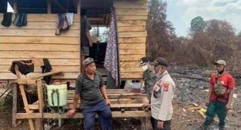 Penangkapan Pelaku Pembakaran Lahan Kab. Inhil