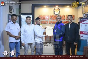 Hari Terakhir! KPU Padang Panjang Terima Hasil Pencermatan DCT