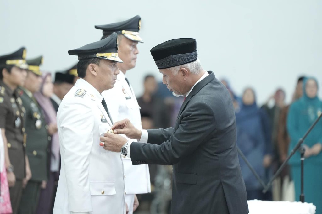 Gubernur Sumbar Lantik Pj Walikota Padang Panjang