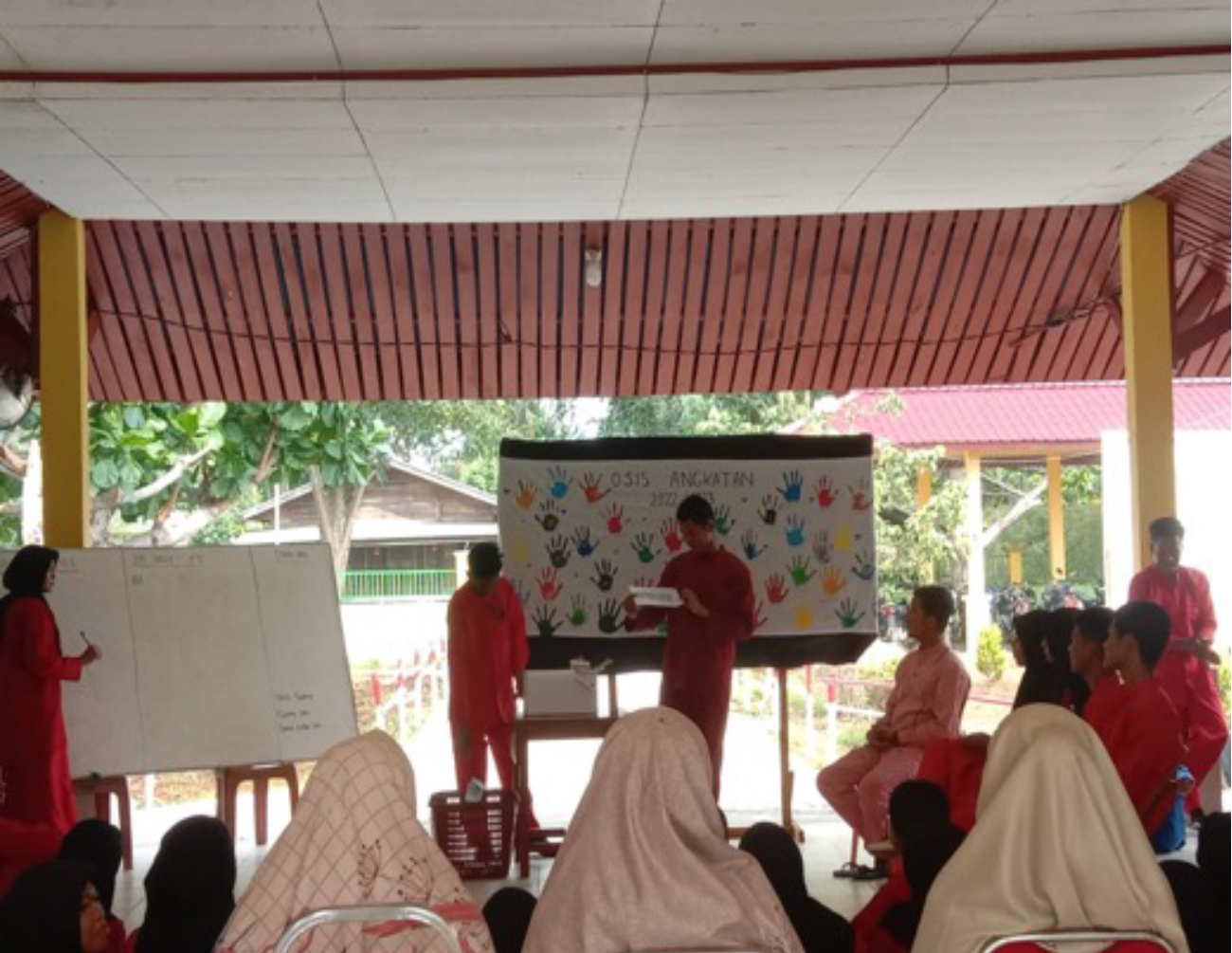 Pemilihan Ketua dan Wakil Ketua OSIS SMAN 1 Tebing Tinggi, Kabupaten Kepulauan Meranti.