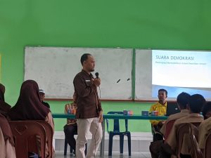 SMAN 1 Tebing Tinggi Barat Gandeng KPU Kabupaten Kepulauan Meranti Selenggarakan Projek Penguatan Profil Pelajar Pancasila (P5).