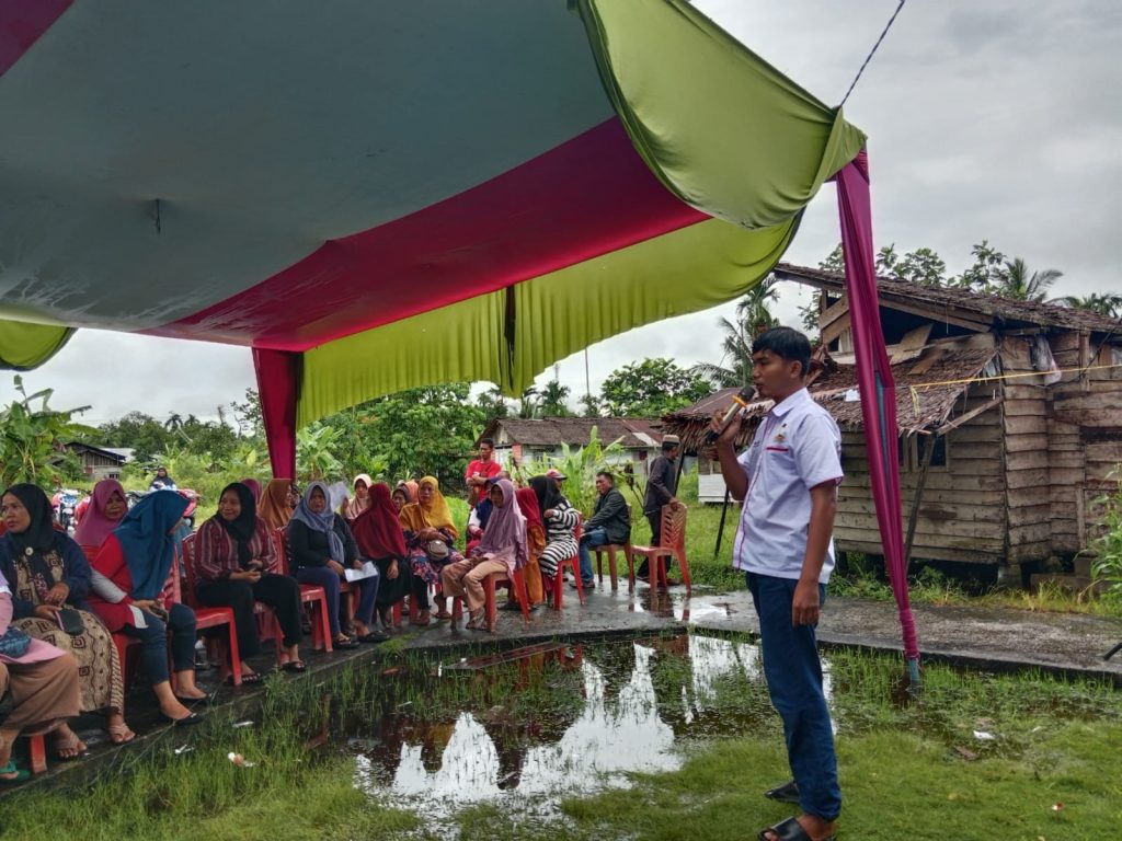 Bersama Relawan Raga, Ratusan Masyarakat Meranti Semangat Dukung Ganjar Mahfud