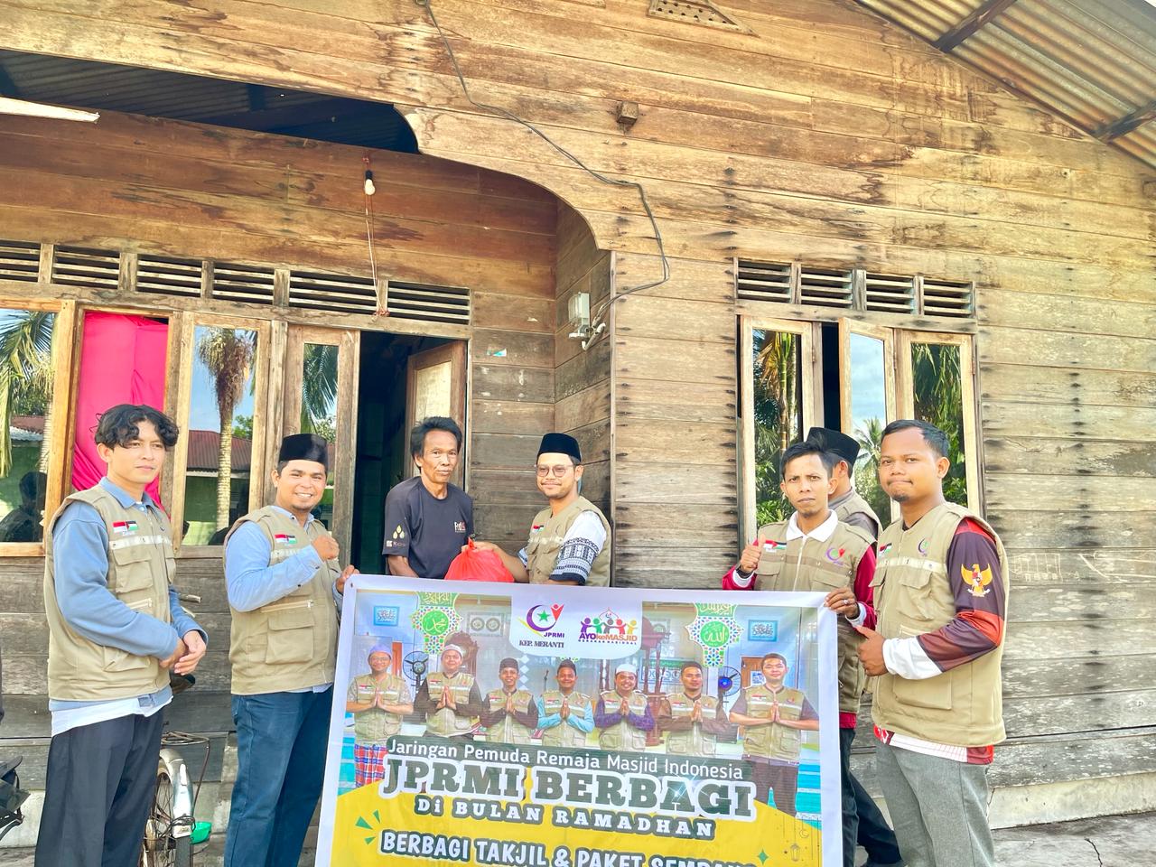 Pembagian Paket Sembako Ramadhan Oleh JPRMI Kepulauan Meranti, Selatpanjang 31/03/2024