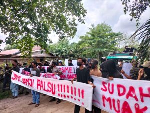 Gerakan Pemuda Merbau Bersatu Gelar Aksi Damai, Tuntut Rekrutmen Tenaga Kerja Lokal di PT. ITA EMP Kurau