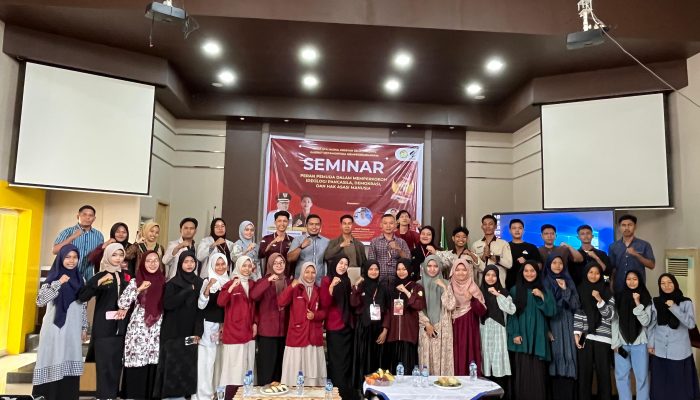 DEMA STAI Nurul Hidayah Selatpanjang Gelar Seminar Peran Pemuda dalam Memperkokoh Pancasila, Demokrasi, dan Hak Asasi Manusia