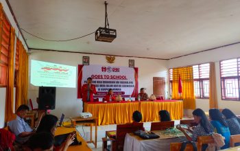 Sosialisasi DPC GMNI Mamasa di SMK N 1 Mamasa