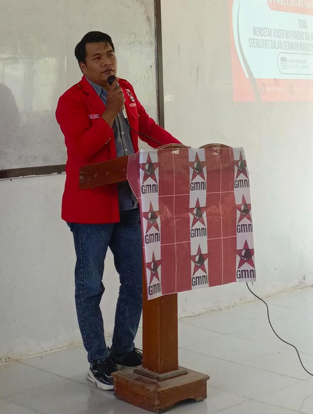 Ketua GMNI Mamasa
