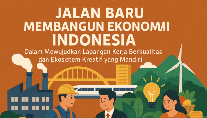 Jalan Baru Membangun Ekonomi Indonesia Dalam Mewujudkan Lapangan Kerja Berkualitas dan Ekosistem Kreatif yang Mandiri