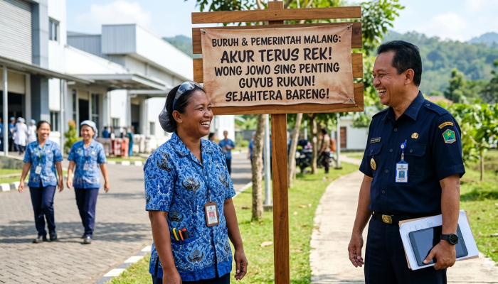 Harmoni Buruh dan Pemerintah di Malang Demi Kesejahteraan Bersama