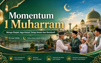 Kalsel Sambut 1 Muharram dengan Doa Bersama, Santunan, dan Ajakan Anti-Hoaks
