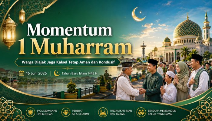 Kalsel Sambut 1 Muharram dengan Doa Bersama, Santunan, dan Ajakan Anti-Hoaks