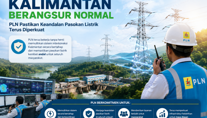 PLN Pastikan Pasokan Listrik Kalimantan Handal Usai Pemulihan Interkoneksi