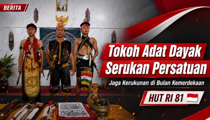 Tokoh Dayak Kalimantan Selatan Serukan Persatuan, Tolak Stigma Separatisme pada Simbol Adat