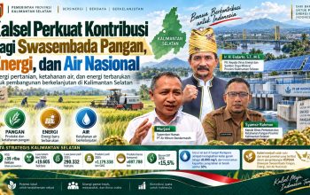 Menyatukan Pangan, Energi, dan Air, Kalsel Didorong Jadi Penopang Swasembada Nasional